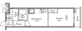 レジディア入谷 502 間取り図