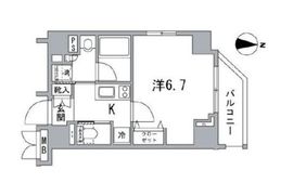 フェニックス浜松町 8階 間取り図