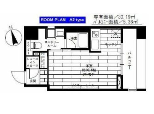 ステージグランデ蔵前 9階 間取り図