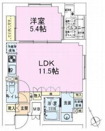 茅場町レジデンス壱番館 903 間取り図
