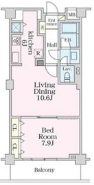 グラマシー恵比寿 218 間取り図