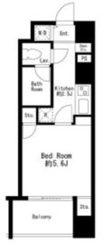 プライムアーバン日本橋茅場町 1005 間取り図