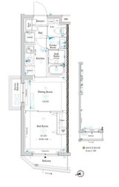 ラティエラ滝野川 210 間取り図