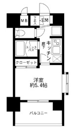 メインステージ南麻布4 11階 間取り図