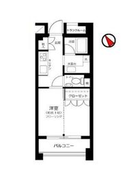 ブリリア恵比寿id 4階 間取り図