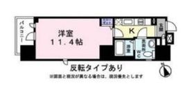 プリムヴェール四谷 203 間取り図