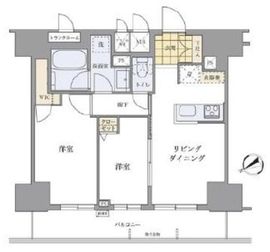 BLESS蔵前 1103 間取り図