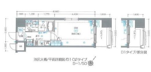 ZOOM池尻大橋 4階 間取り図