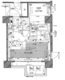 ピアース旗の台 7階 間取り図
