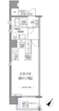 麹町二番町マンション 1001 間取り図