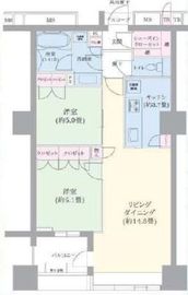 ブリリアマーレ有明 28階 間取り図