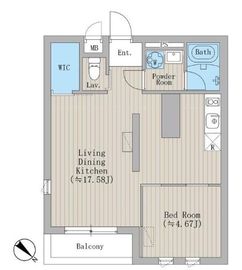 ルーチェ学芸大学 303 間取り図