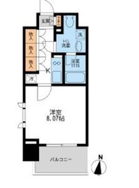 アーデン清澄白河 301 間取り図