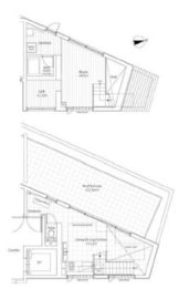 カスタリア祐天寺 602 間取り図