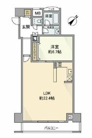 コートヒルズ高輪 3階 間取り図