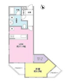 セローセロー自由が丘 3階 間取り図