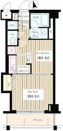 アミカル・エフ 306 間取り図