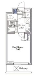 ラクラス学芸大学 204 間取り図