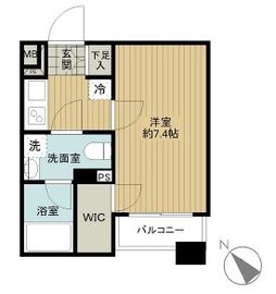 デュアレス愛宕虎ノ門 2階 間取り図