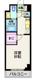 ベルティス渋谷 202 間取り図