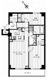 グラマシー恵比寿 606 間取り図