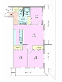 RBM東八重洲レジデンス 1206 間取り図