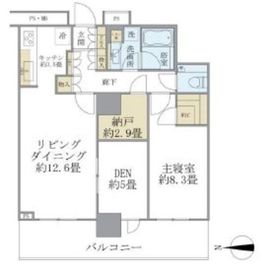 ブリリアタワー大崎 11階 間取り図