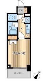 シティスパイア森下 403 間取り図