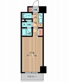 レガーロ御茶ノ水2 1105 間取り図