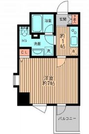 レガーロ御茶ノ水2 608 間取り図