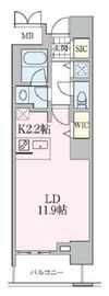 ロイヤルパークスタワー南千住 1505 間取り図