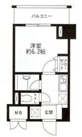 レジディア東品川 304 間取り図