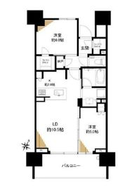 シティハウス大塚 3階 間取り図