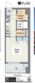 雷門江戸マンション 202 間取り図