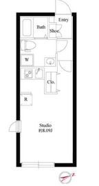 パセオ四ツ谷 303 間取り図