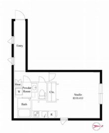 パセオ東新宿 305 間取り図