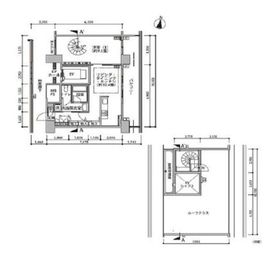 東雲キャナルコートCODAN 17-1402 間取り図