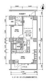 東雲キャナルコートCODAN 21-203 間取り図