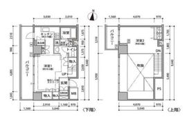 東雲キャナルコートCODAN 20-1101 間取り図