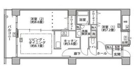 東雲キャナルコートCODAN 18-803 間取り図