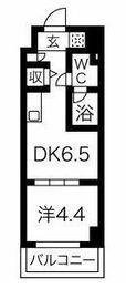 エルフォルテ東京イースト 4階 間取り図