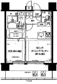 エルフォルテ東京イースト 2階 間取り図