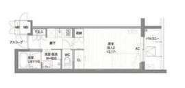 ガーデン東新宿 211 間取り図