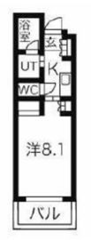 ガーデン東新宿 519 間取り図