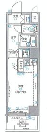 ヴェルト日本橋シティ 8階 間取り図