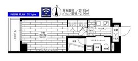 ステージグランデ新中野アジールコート 6階 間取り図