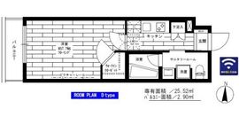 ステージグランデ新中野アジールコート 2階 間取り図