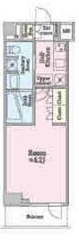 ステージグランデ新中野アジールコート 3階 間取り図