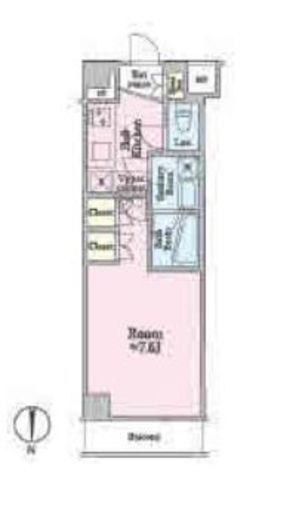 ステージグランデ新中野アジールコート 5階 間取り図