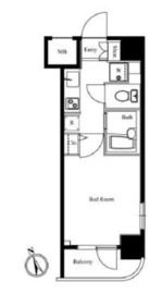 スクエア渋谷 302 間取り図